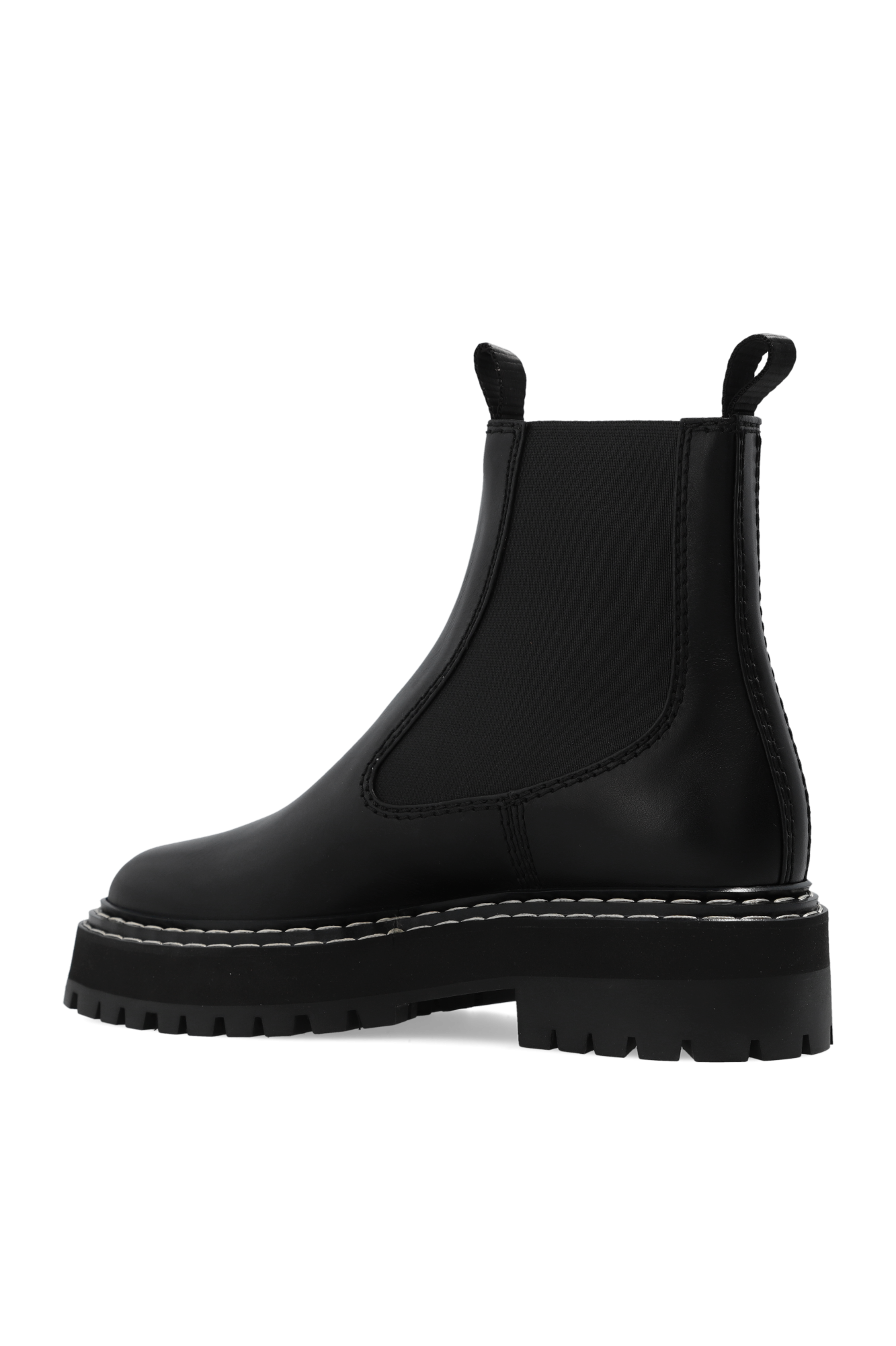 Black Leather Chelsea boots Proenza Schouler Vitkac GB